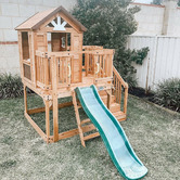 Lifespan Kids Backyard Cubby House with Slide