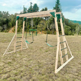 Lifespan Kids Lifespan Kids Daintree 2-in-1 Monkey Bars &amp; Swing