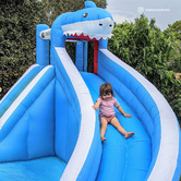 Lifespan Kids Shark Slide &amp; Splash Inflatable