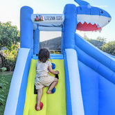 Lifespan Kids Shark Slide &amp; Splash Inflatable