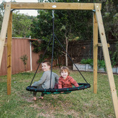Lifespan Kids Farmdale Wooden Swing Set