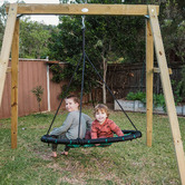 Lifespan Kids Farmdale Wooden Swing Set