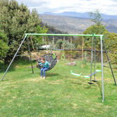 Lifespan Kids Station Swing Set with Slide