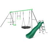 Lifespan Kids Station Swing Set with Slide