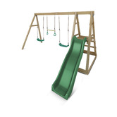 Lifespan Kids Winston 4-Station Wooden Swing Set with Slide