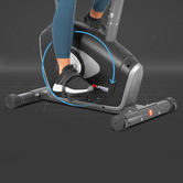 Red Star Fitness Black Steel Olympus Exercise Bike