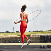 Red Star Fitness Black Red Reebok Jump Rope