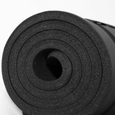 Red Star Fitness Cortex Black Rubber Yoga Mat
