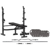 Red Star Fitness 21 Piece Cortex MF4000 Bench Press Set