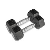Red Star Fitness 6 Piece Cortex 1kg to 3kg Hex Dumbbell Set