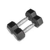 Red Star Fitness 8 Piece Cortex 56kg Hex Fixed Dumbbell Set
