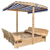 Red Star Fitness Lifespan Kids Molly Sandpit with Canopy