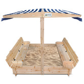 Red Star Fitness Lifespan Kids Molly Sandpit with Canopy