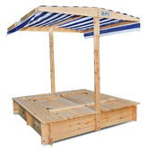 Red Star Fitness Lifespan Kids Molly Sandpit with Canopy