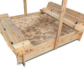 Red Star Fitness Lifespan Kids Molly Sandpit with Canopy