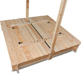 Red Star Fitness Lifespan Kids Molly Sandpit with Canopy