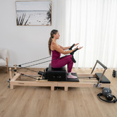 Red Star Fitness Stellar Maple Wood Pilates Reformer Bed