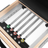 Red Star Fitness Stellar Maple Wood Pilates Reformer Bed