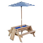 Red Star Fitness Arnold Kids' Outdoor Table with Umbrella