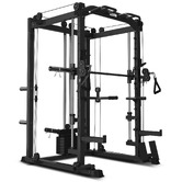 Red Star Fitness CORTEX SM-20 6-in-1 Power Rack with Smith &amp; Cable Machine