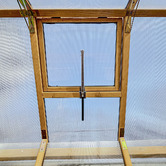 Red Star Fitness 263 x 152cm Asher Fir Wood &amp; Polycarbonate Greenhouse