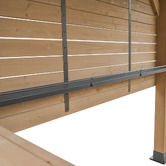 Red Star Fitness 2.7m Igor Cedar Wood Gazebo Bar