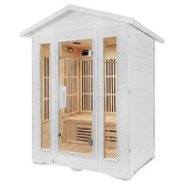Red Star Fitness 220cm Hestia Spruce Wood Infrared Sauna
