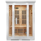 Red Star Fitness 190cm Hestia Hemlock Wood Infrared Sauna