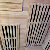 Red Star Fitness 190cm Hestia Hemlock Wood Infrared Sauna