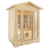Red Star Fitness 220cm Hestia Spruce Wood Infrared Sauna