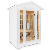 Red Star Fitness 220cm Hestia Spruce Wood Infrared Sauna