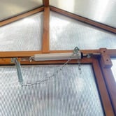 Red Star Fitness 263 x 152cm Asher Fir Wood &amp; Polycarbonate Greenhouse