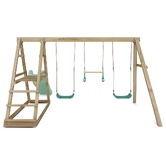Red Star Fitness Xena Swing Set with Slide