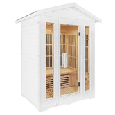 Red Star Fitness 220cm Hestia Spruce Wood Infrared Sauna