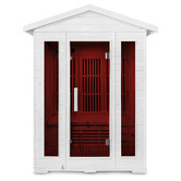 Red Star Fitness 220cm Hestia Spruce Wood Infrared Sauna