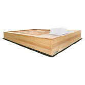 Red Star Fitness Somers Rectangular Sandpit