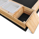 Red Star Fitness Somers Rectangular Sandpit