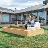 Red Star Fitness Somers Rectangular Sandpit