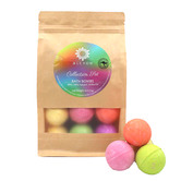 Alcyon 10 Piece Multi-Coloured Bath Bomb Set