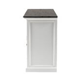 NovaSolo Halifax 3 Drawer Mahogany Wood Sideboard