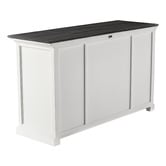 NovaSolo Halifax 3 Drawer Mahogany Wood Sideboard