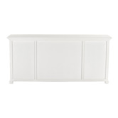 NovaSolo Halifax 4 Drawer Mahogany Wood Sideboard