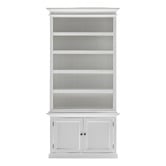 NovaSolo Halifax Mahogany Wood Bookcase