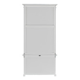 NovaSolo Halifax Mahogany Wood Bookcase