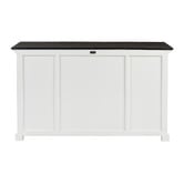 NovaSolo Halifax 3 Drawer Mahogany Wood Sideboard