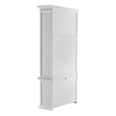 NovaSolo Halifax Mahogany Wood Bookcase