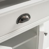 NovaSolo Halifax 3 Drawer Mahogany Wood Sideboard