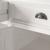 NovaSolo Halifax 4 Drawer Mahogany Wood Sideboard