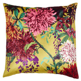 Evelyn Home Chintz Garden Square Velvet Cushion