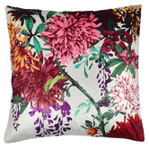 Evelyn Home Chintz Garden Square Velvet Cushion